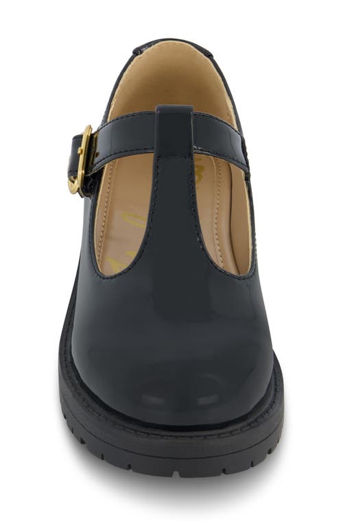 Shop Sam Edelman Kids' Taelor T-strap Shoe In Black