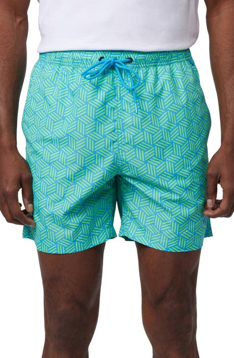 Psycho Bunny Shorts - Pridmouth Swim Trunks - Electric Blue - FF21