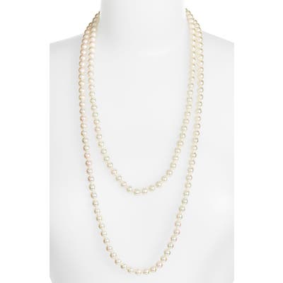 Majorica 7Mm Round Pearl Endless Rope Necklace