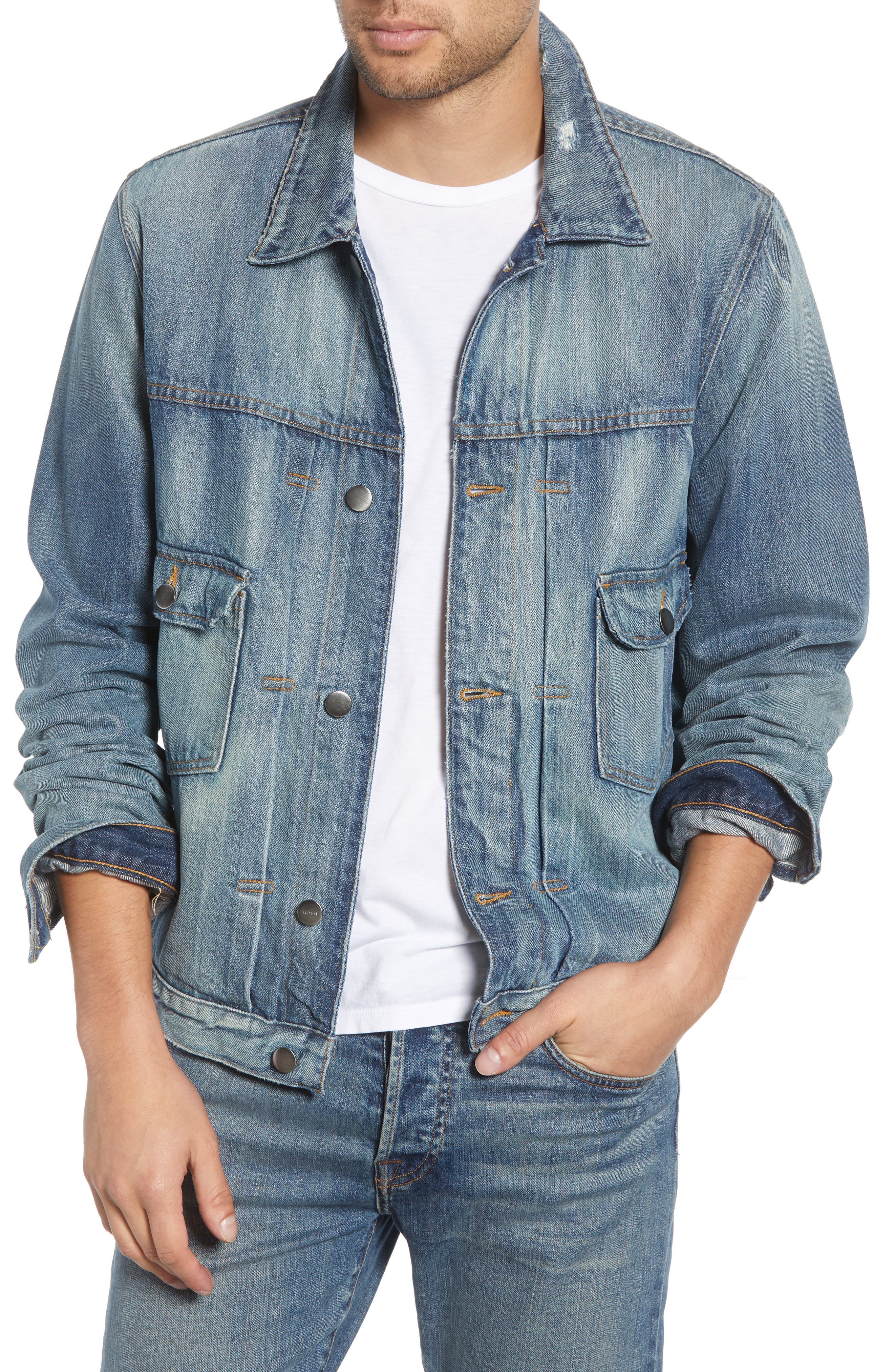 nordstrom rack mens denim jacket