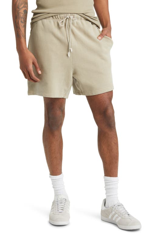 Elwood Men's Core French Terry Sweat Shorts in Vintage Gravel