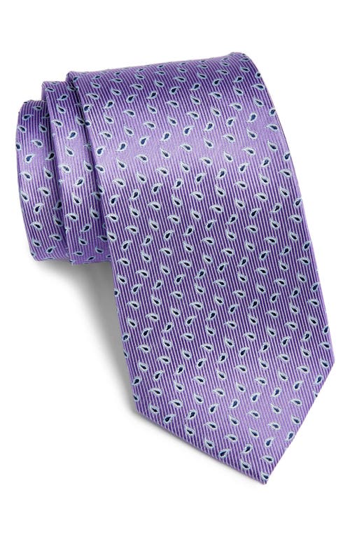 Paisley Silk Tie in Purple