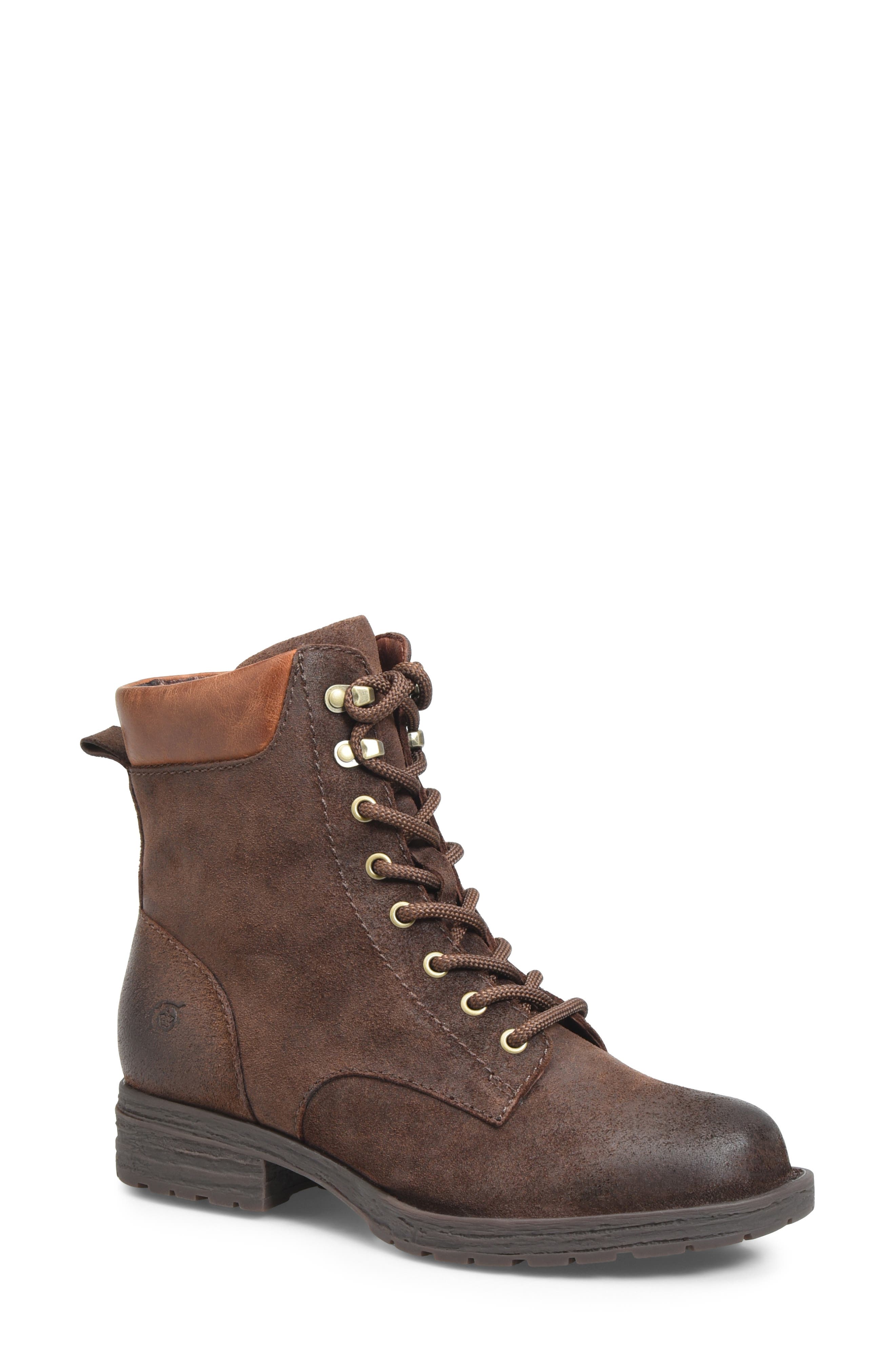 B?rn Bay Waterproof Lace-Up Bootie- Brown