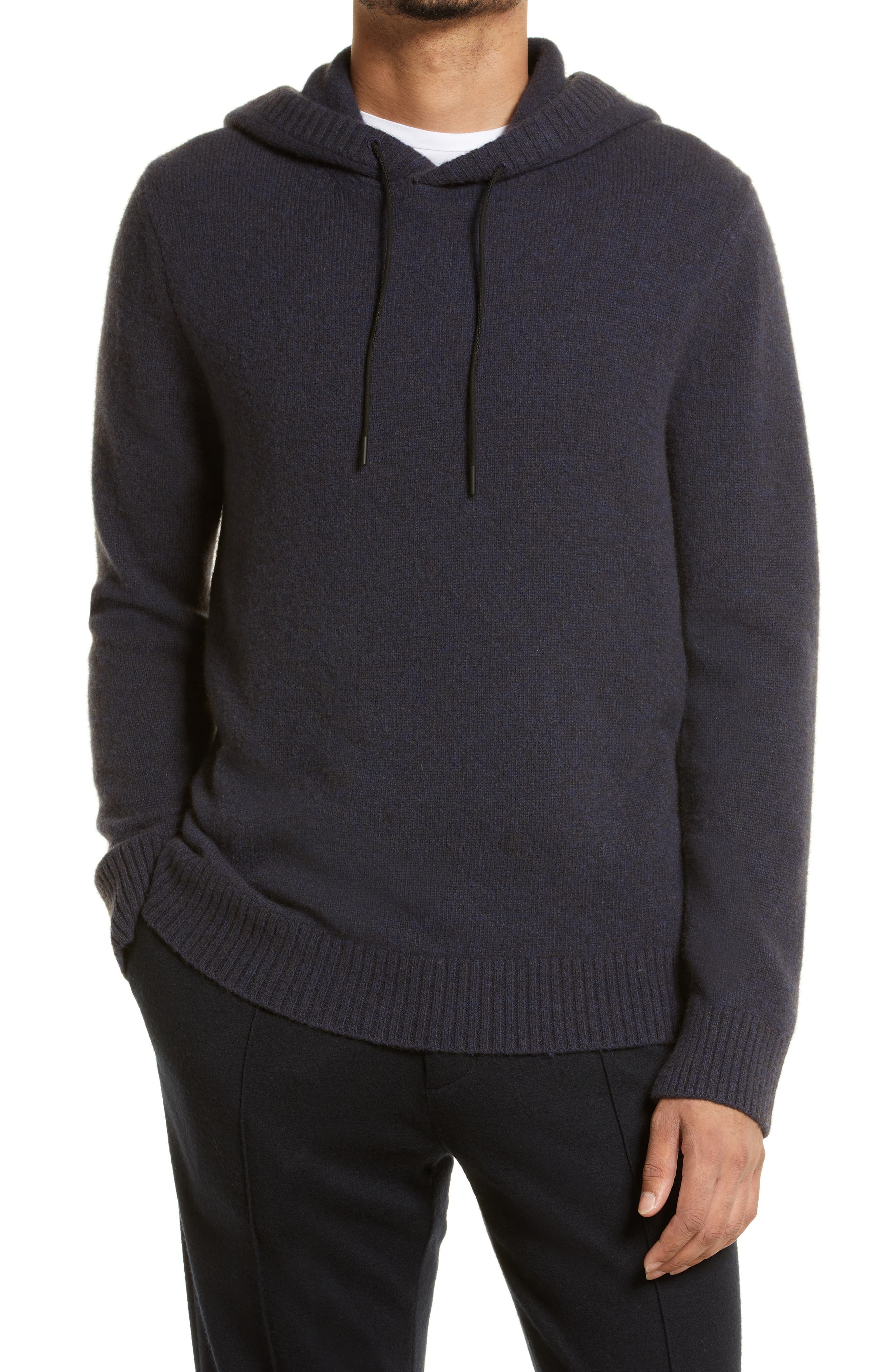 wool pullover hoodie