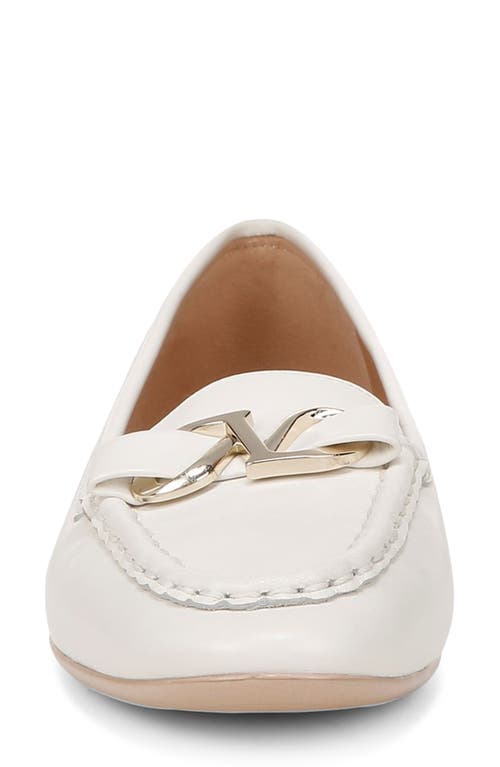 Shop Naturalizer Layla Loafer In Warm White/beige Leather