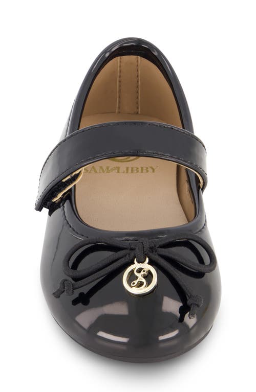 Shop Sam & Libby Kids' Candice Flat In Black