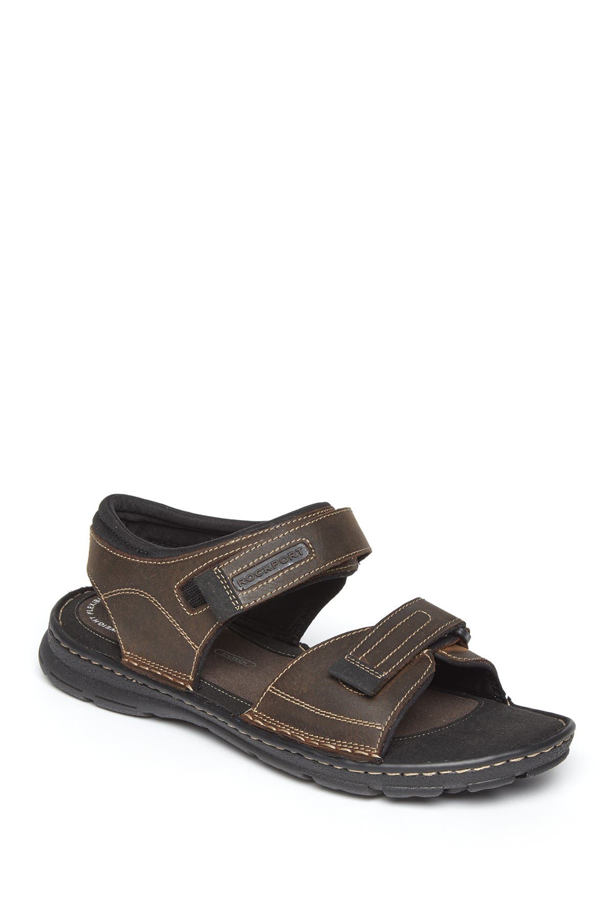 Rockport Darwyn Qtr Strap Sandal In Brown