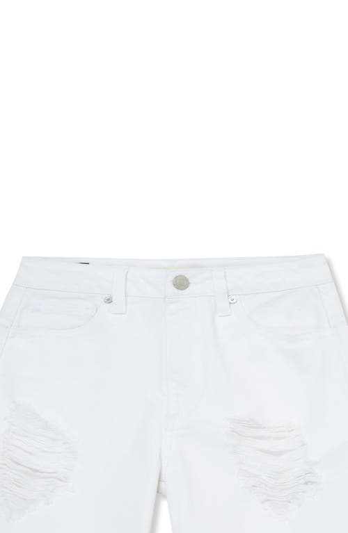 HABITUAL HABITUAL KIDS KIDS' DISTRESSED WIDE LEG BERMUDA SHORTS