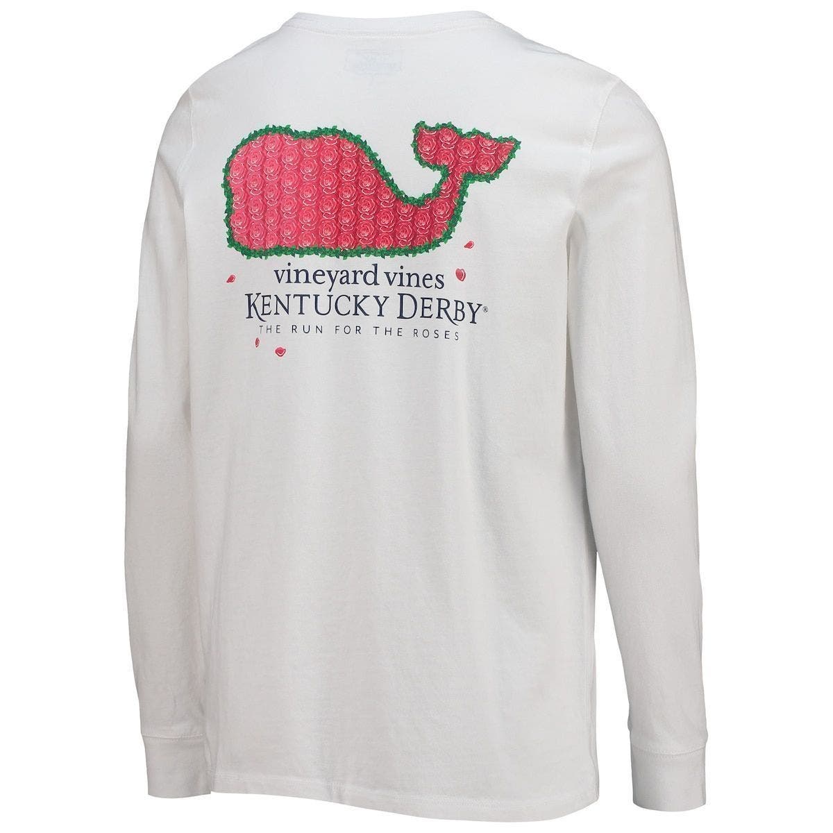 Kentucky Derby Rose Whale Long Sleeve 