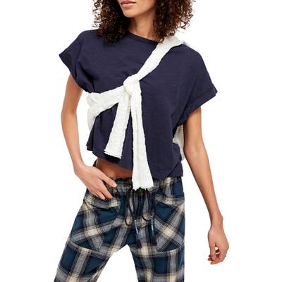 Free People You Rock T-Shirt, Blue