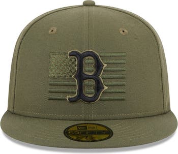 Boston Red Sox New Era 2023 Armed Forces Day On-Field 59FIFTY Fitted Hat -  Green