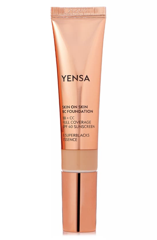 YENSA SKIN ON SKIN BC FOUNDATION BB + CC FULL COVERAGE FOUNDATION SPF 40