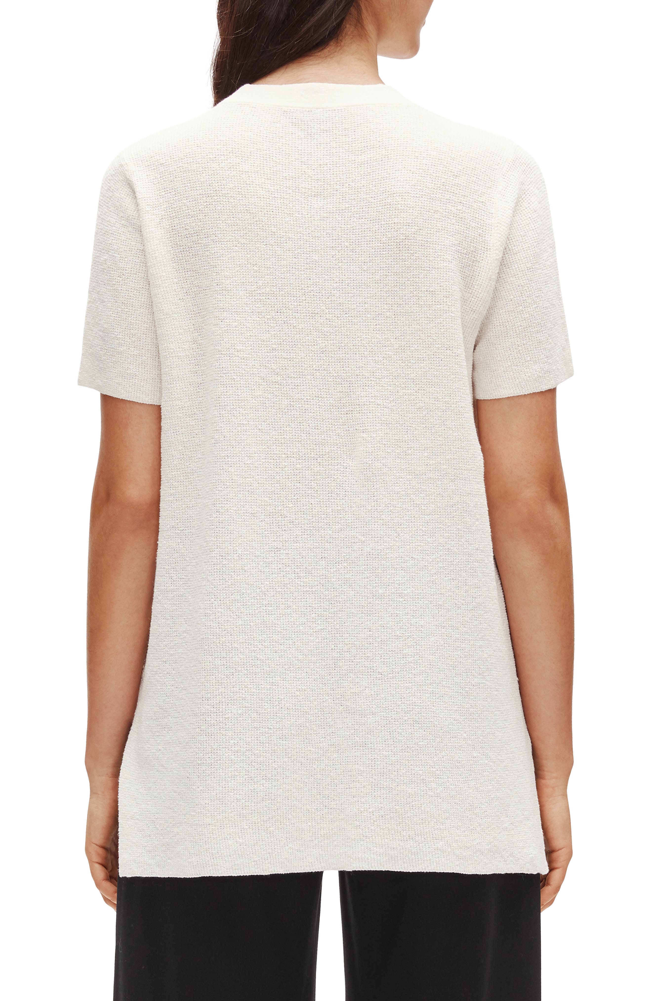 eileen fisher mock neck top