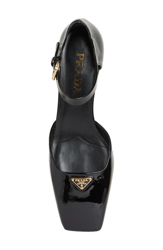 Shop Prada Modellerie D'orsay Pump In Nero