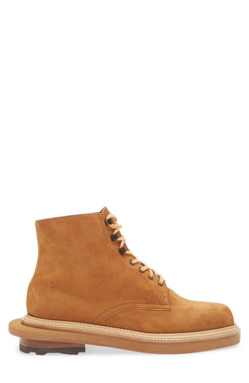 Shop Jm Weston X Sacai Worker Boot In Brown