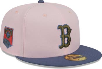 Blue New Era MLB Boston Red Sox 59FIFTY Fitted Cap