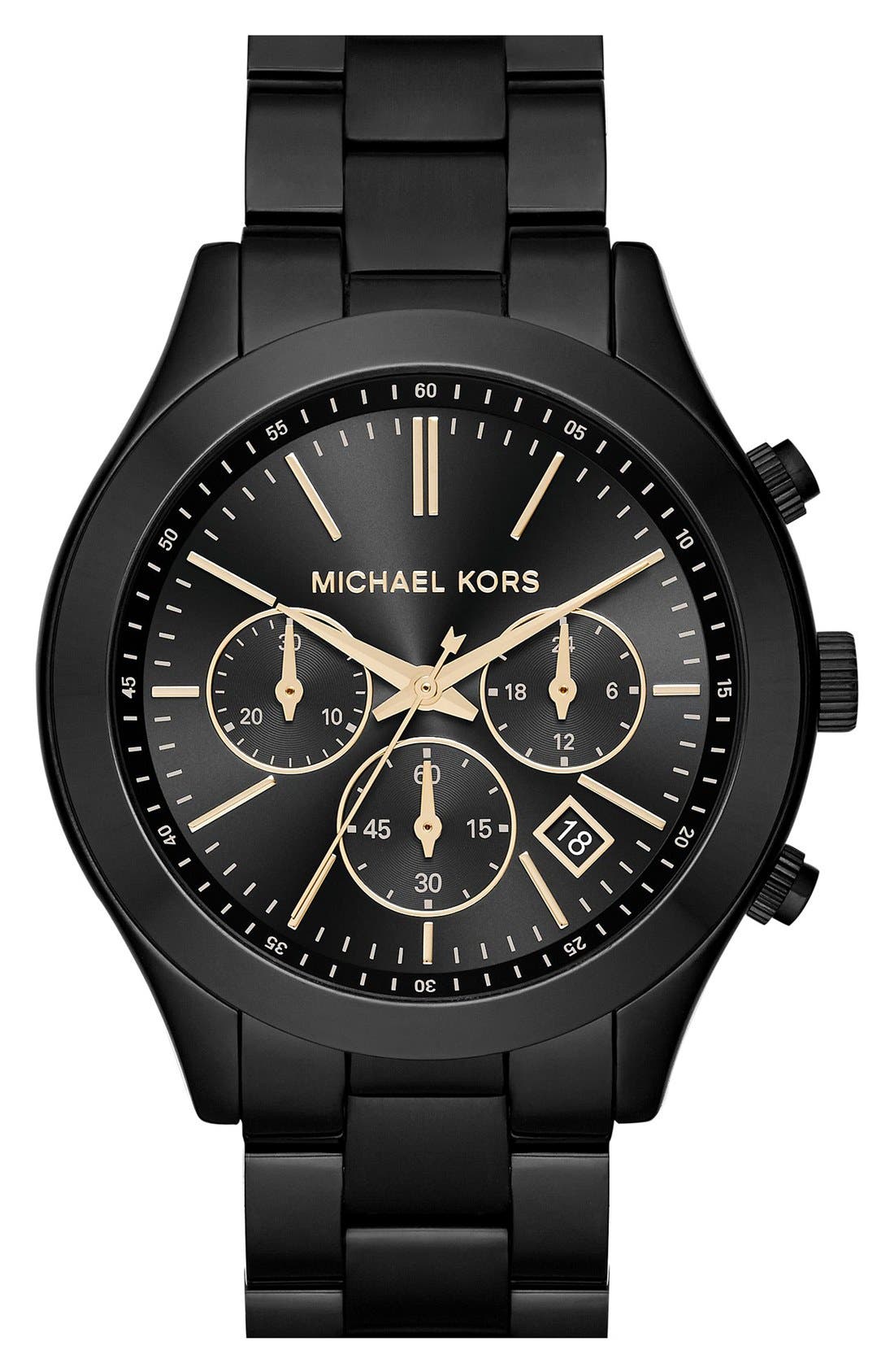 Michael Kors 'Slim Runway' Chronograph Bracelet Watch, 42mm (Nordstrom