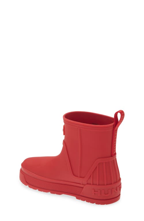 Shop Hunter Kids' Grace Rain Boot In Sussex Red