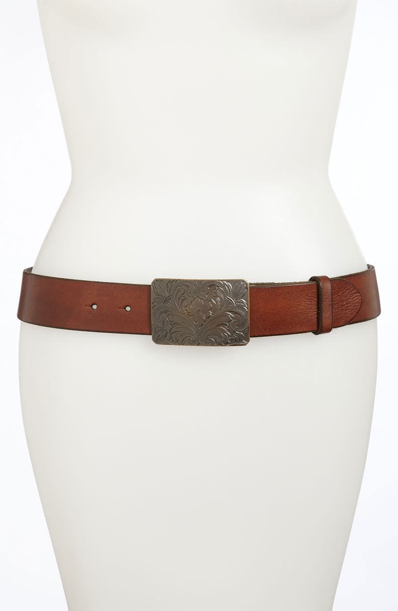 Lauren Ralph Lauren Leather Belt | Nordstrom