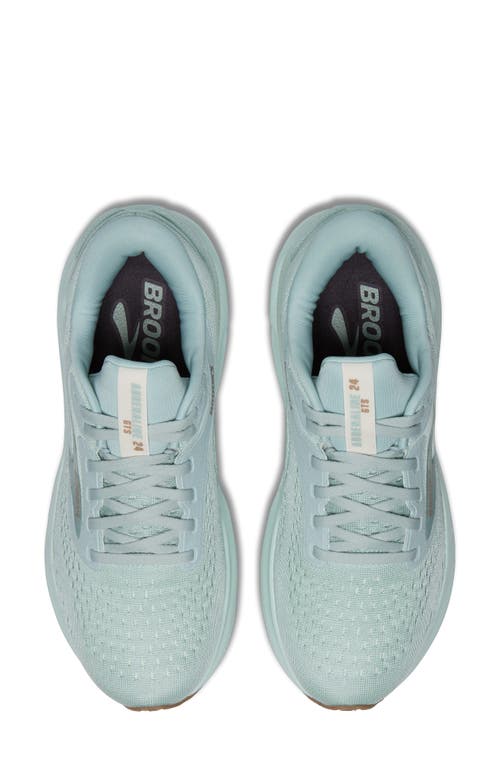 Brooks Adrenaline Gts 24 Running Shoe In Cloud Blue/coconut/portabella