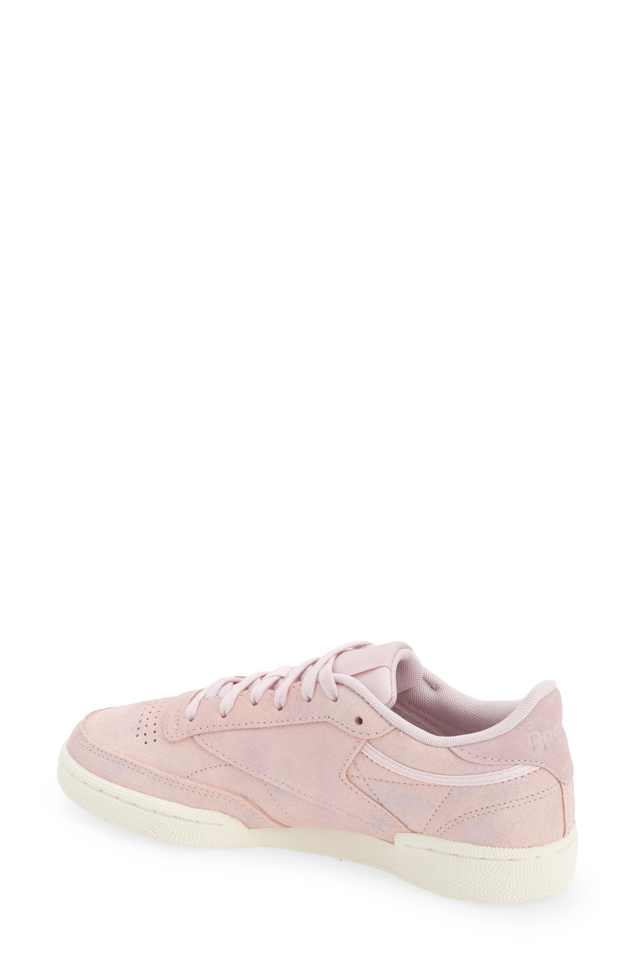 reebok club c 85 mid pale pink