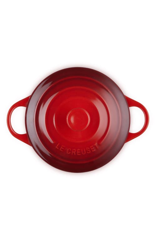 Le Creuset Artichaut 14-ounce Mini Round Cocotte In Cerise
