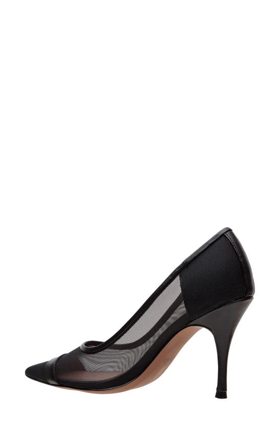 Linea Paolo Persia Pointed Toe Pump In Black