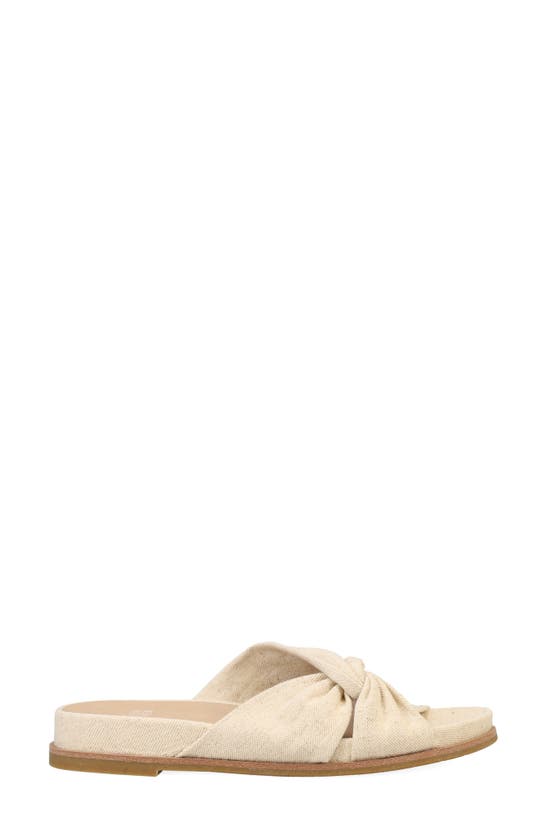 Shop Eileen Fisher Dello Slide Sandal In Natural