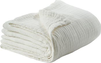 Bearaby Organic Cotton Muslin Cocoon Throw Blanket | Nordstrom