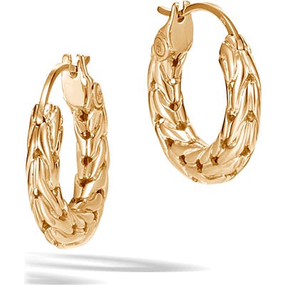 John Hardy Classic Chain Extra Small Hoop Earrings
