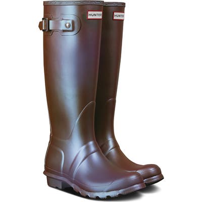 Hunter Original Tall Nebula Rain Boot, Green