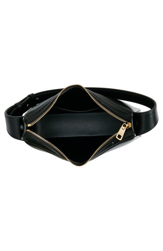 Shop Dolce & Gabbana Dolce&gabbana Small 3.5 Leather Shoulder Bag In Black