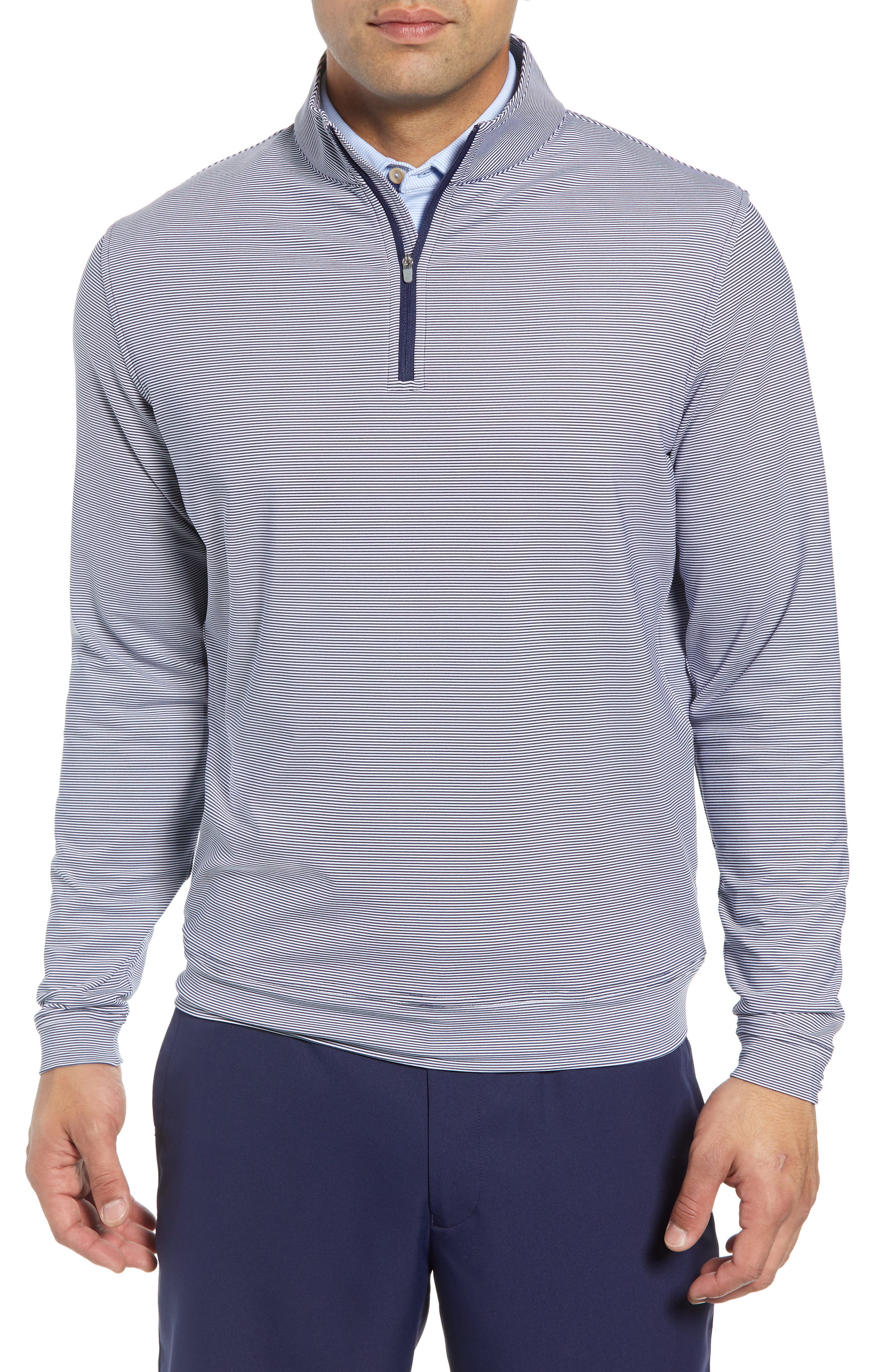 quarter zip performance pullover