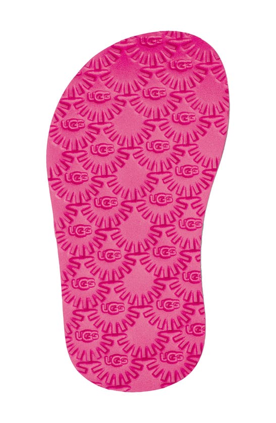Shop Ugg Kids' Lennon Slingback Sandal In Sugilite / Strawberry