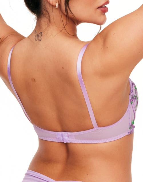 Shop Adore Me Sophy Push Up Balconette Bra In Medium Purple