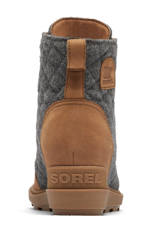 Shop Sorel Evie Ii Wedge Bootie In Velvet Tan/gum 10