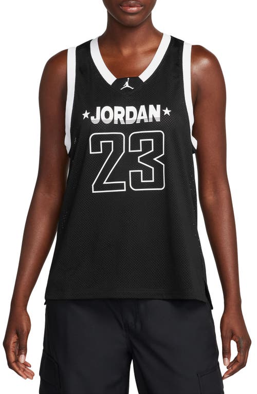 Jordan 23 Mesh Tank In Black