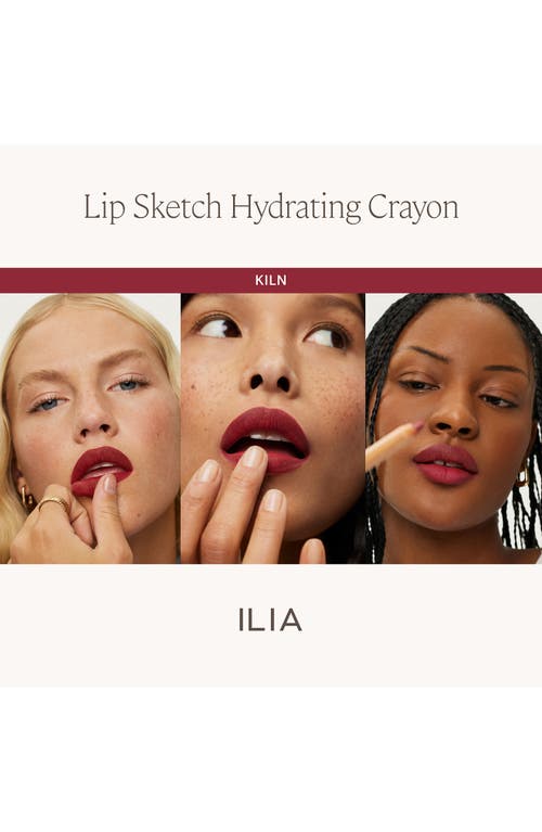 Shop Ilia Lip Sketch Hydrating Crayon In Kiln