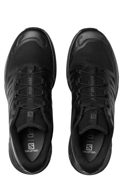 Salomon Gender Inclusive Xt-wings 2 Sneaker In Black/black