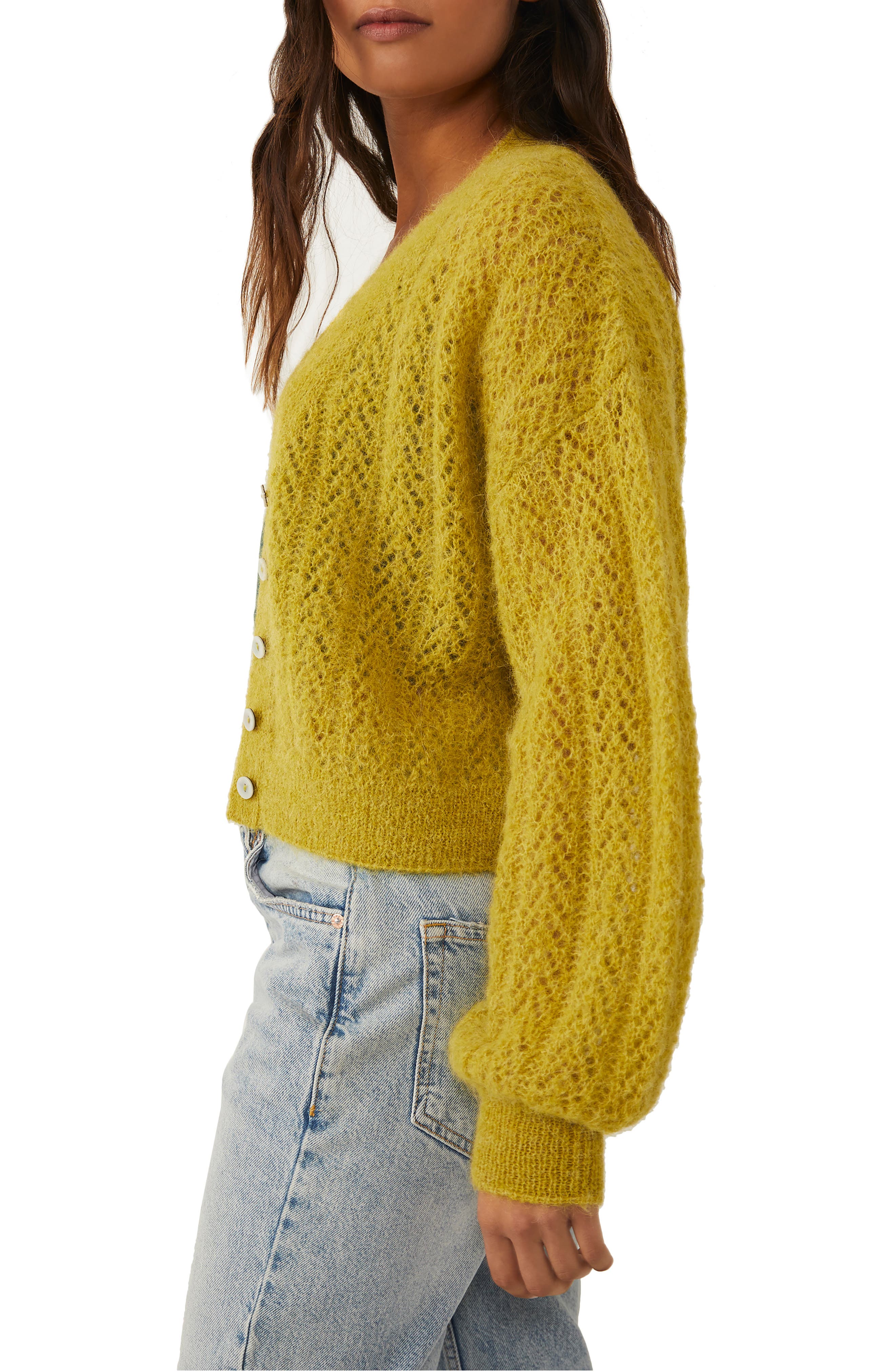 Free People Ameila Alpaca Pointelle 