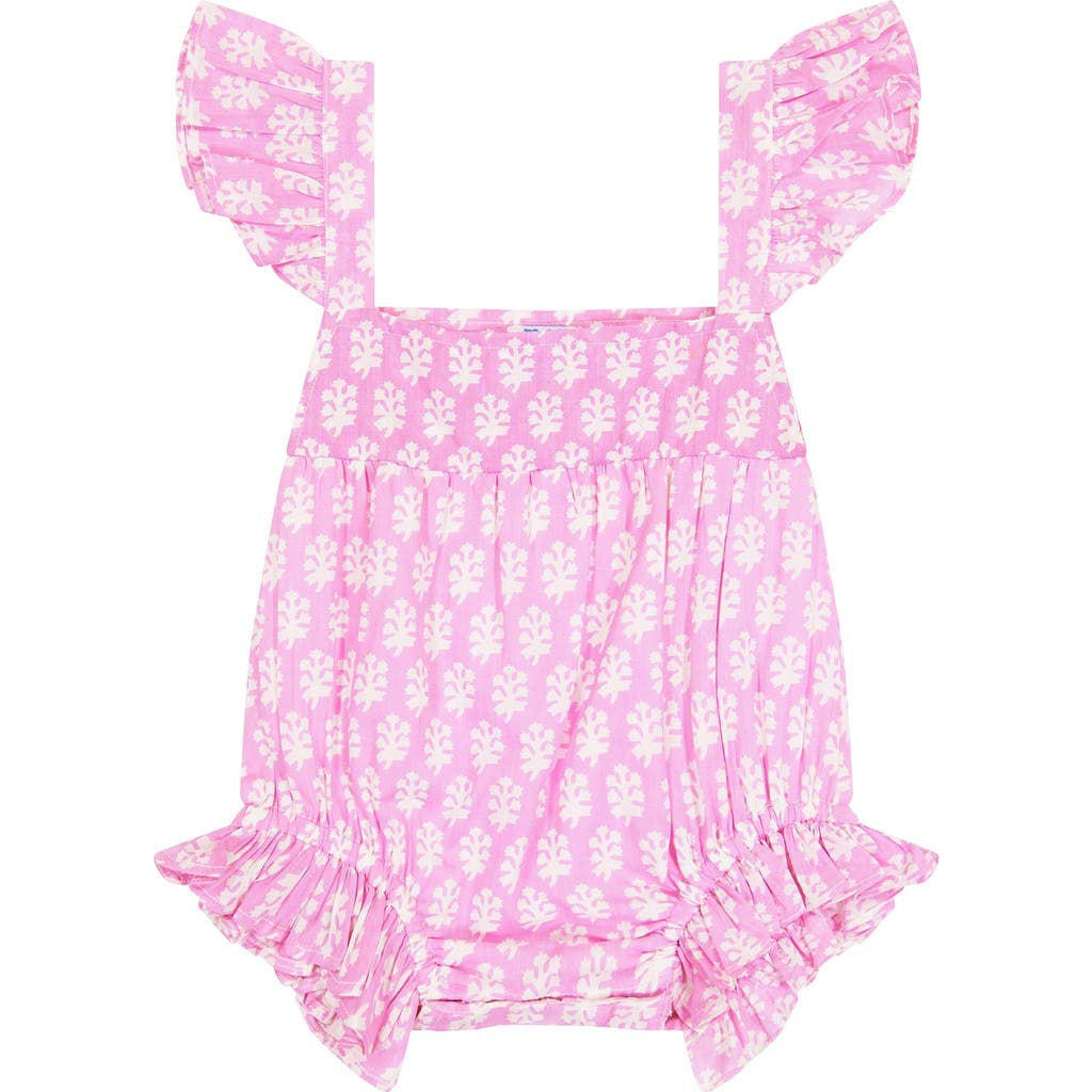 Mer St. Barth Chloe Romper In Violet Booti