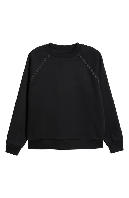 Ugg(r) Classic Cotton Blend Sweatshirt In Black