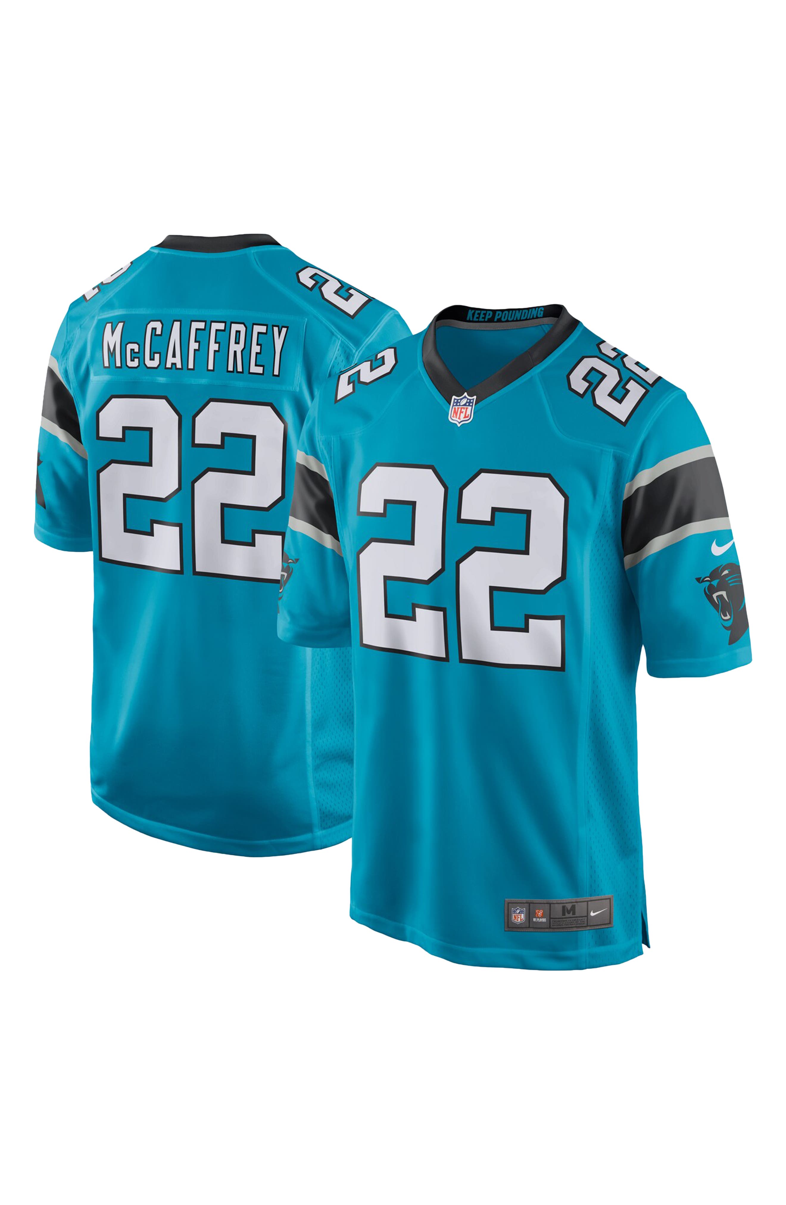 nike christian mccaffrey jersey