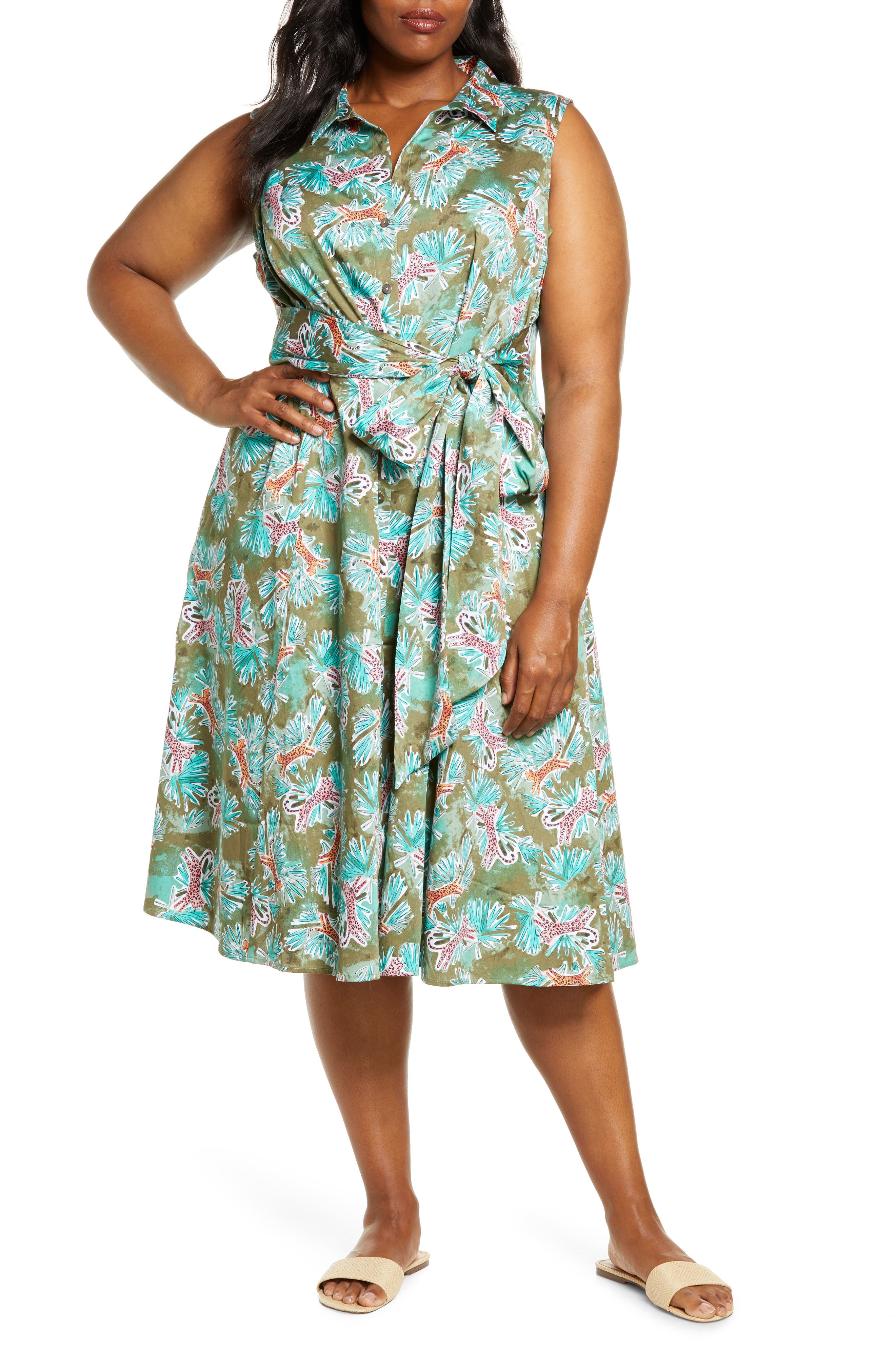 Shirtdress Plus Size Dresses for Women 