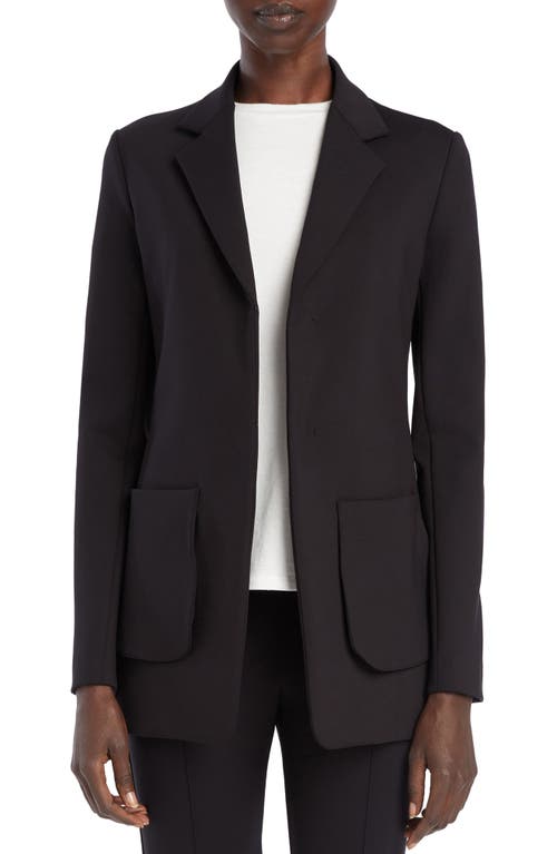 The Row Yedid Single Breasted Scuba Blazer Black at Nordstrom,