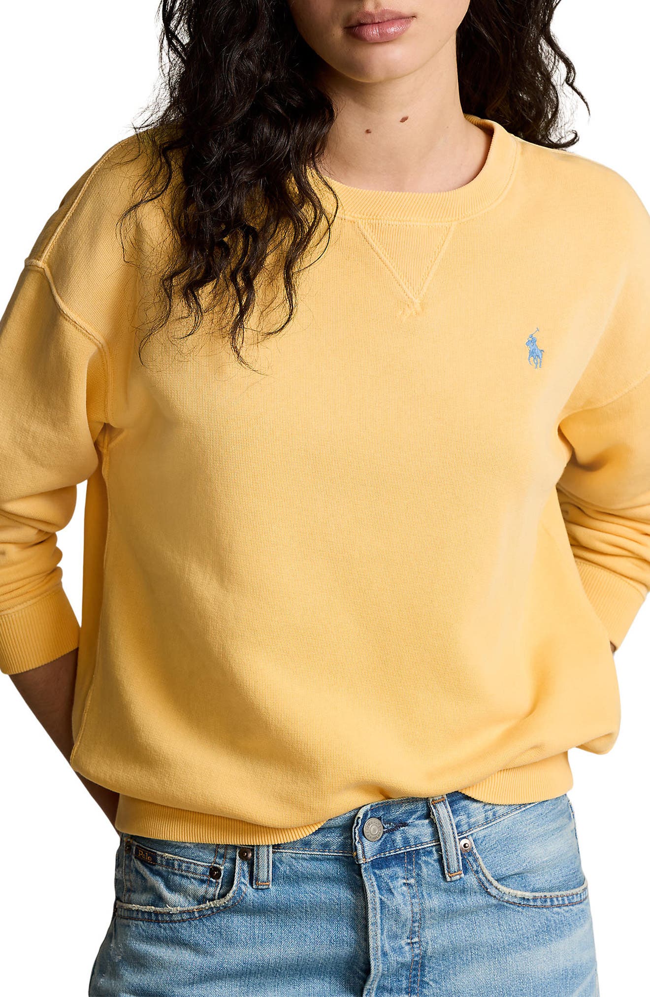 Sweatshirt POLO RALPH LAUREN Woman color Blue