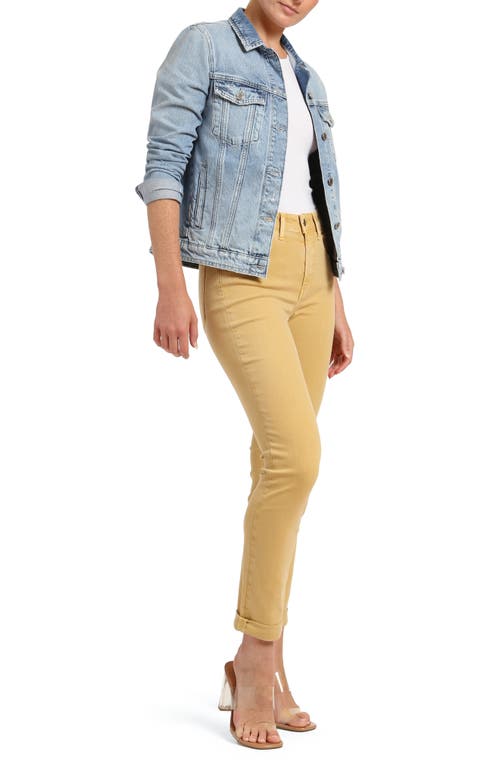 Mavi Jeans Katy Water Resistant Denim Jacket In Mid Brushed