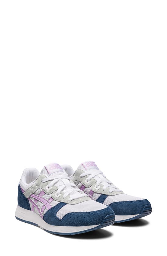 Asics Lyte Classic™ Athletic Shoe In White/ Lilac Tech
