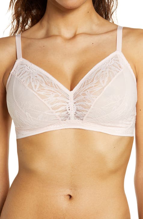 On Gossamer 34B White Stretch Lace Overlay Everyday Bra Size M - $14 (70%  Off Retail) - From Donna