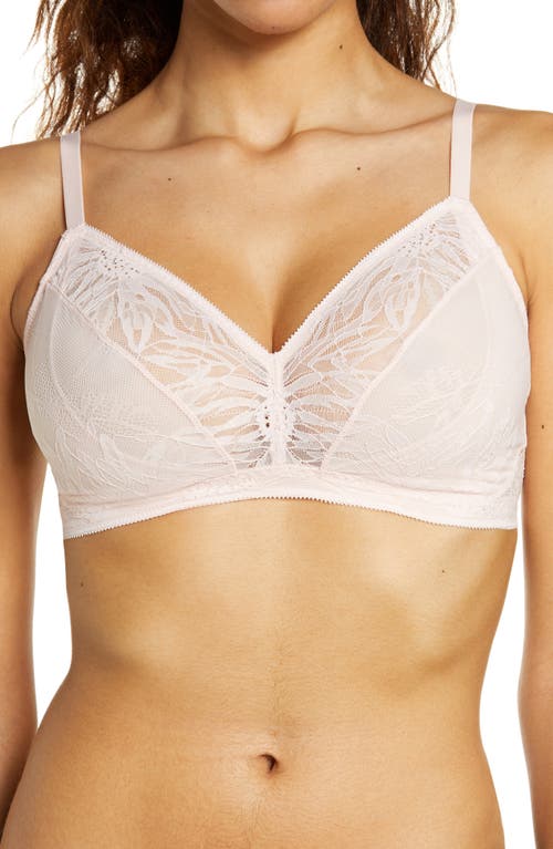 On Gossamer Sleek & Lace Beautifull Bralette in Blush at Nordstrom, Size Small